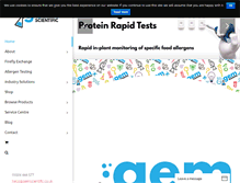 Tablet Screenshot of gemscientific.co.uk